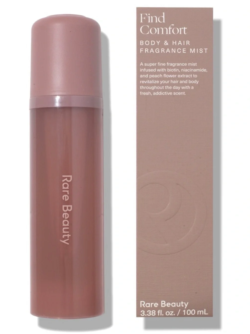 Rare Beauty Find Comfort Body & Hair Fragrance Mist -‎ Dusty Rose Pink